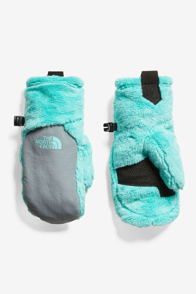 The North Face Girls Osito Mitt - Mint Blue