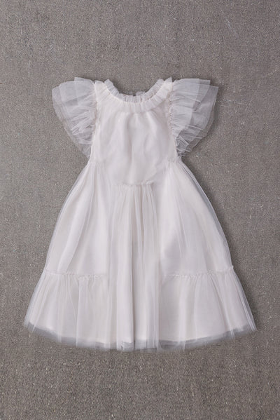 Flower Girls Dress Nellystella Antoinette Baby Bright White