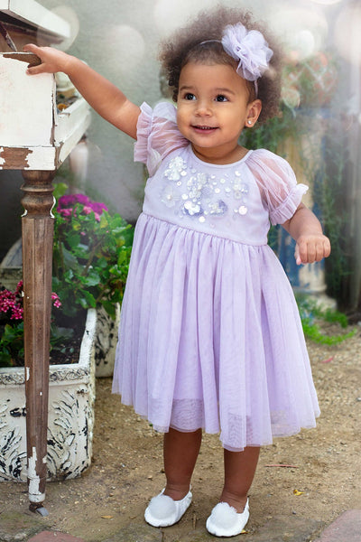 Flower Girls Dress Tutu Du Monde Bloom Tulle Baby 