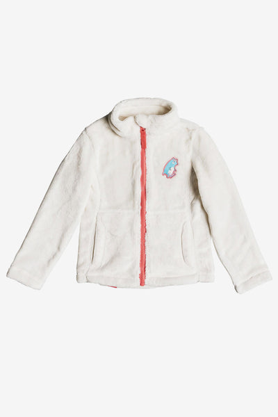 Roxy Igloo Technical Zip-Up Fleece - Egret