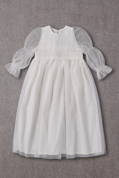 Flower Girls Dress Nellystella Isabella Bright White