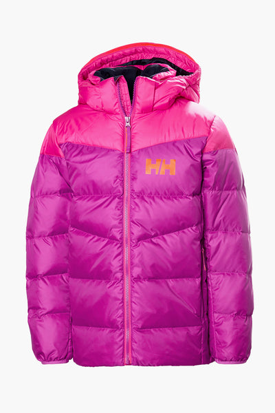 Helly Hansen Kids Jr Isfjord Down Jacket - Festival Fuchsia