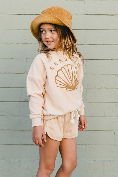 Girls Shorts Rylee + Cru Terry Shell