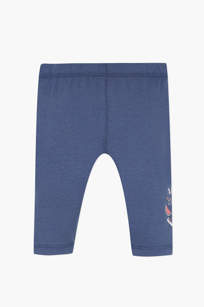 Baby Girls Leggings 3pommes Navy 