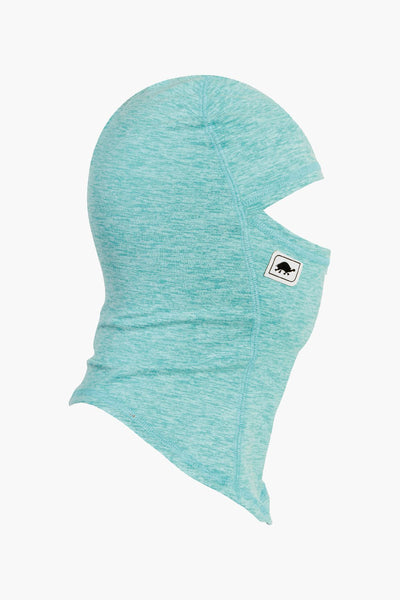 Girls Hat Turtle Fur Balaclava Maxclava Aquamarine