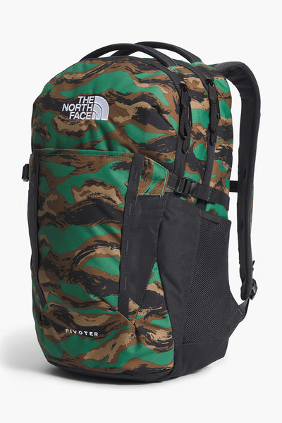 Kids Backpack North Face Pivoter Deep Grass Camo