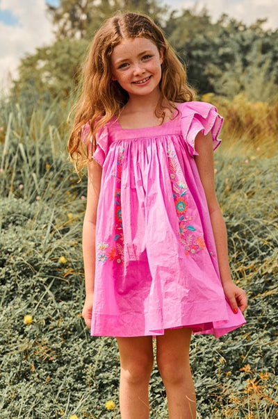 Kid Model Girls Dress Nellystella Chloe Candy Grape