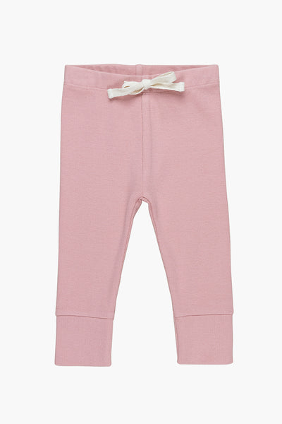 Girls and Baby Girl Legging Huxbaby Dusty Rose