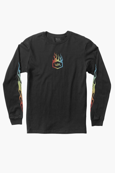 RVCA Forged Long Sleeve Boys T-Shirt