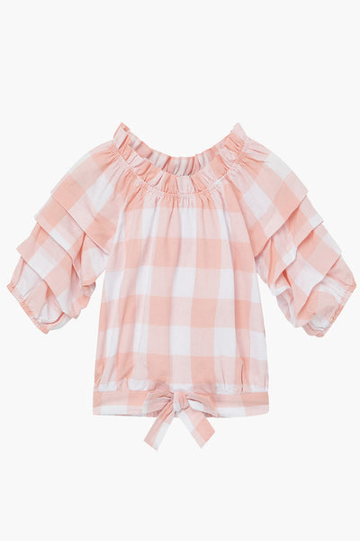 Girls Shirt Habitual Kids Gingham