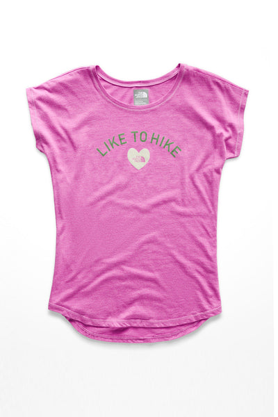 Girls Tri-Blend Scoop-Neck Tee