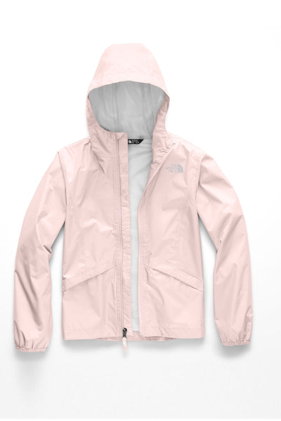 Girls Zipline Rain Jacket - Pink Salt