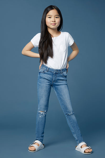 Girls Jean DL1961 Chloe Skinny - Gulfstream