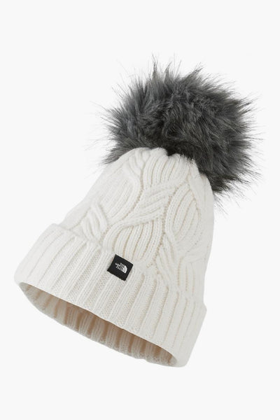 Kids The North Face Kids Oh-Mega Pom Pom Hat - Gardenia White