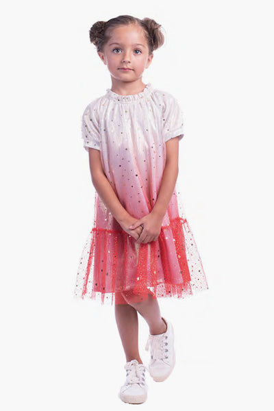 Girls Dress Imoga Naomi Sunset zoom