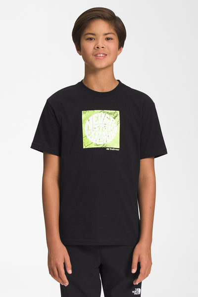 Boys T-Shirt North Face Never Stop Exploring T-Shirt