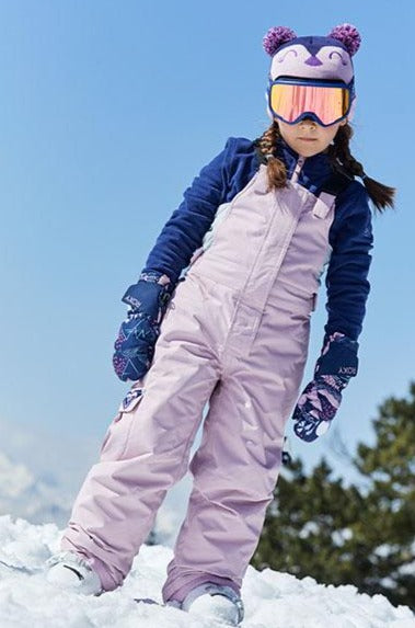 Roxy Lola Bib Girls Snowpants - Dawn Pink