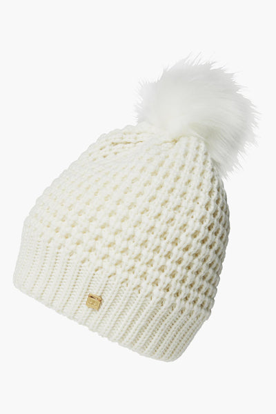 Girls Hat Helly Hansen Snowfall Off White