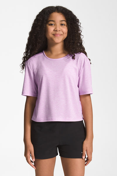 Girls Shirt North Face Sports Boxy Lupine