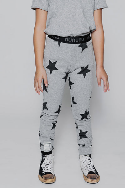 Nununu Star Logo Girls Leggings