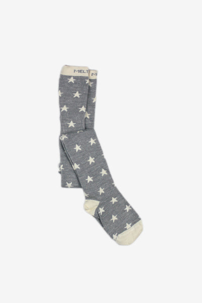 Girls Premium Wool Tights - Star