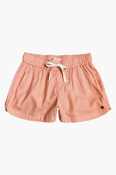 Roxy Una Mattina Girls Shorts - Terracotta