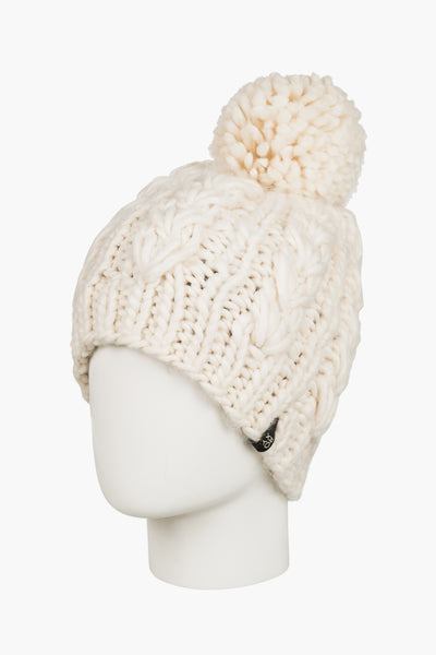 Roxy Winter Kids Beanie - Parchment